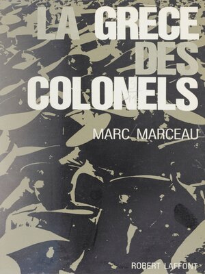 cover image of La Grèce des colonels